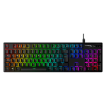 TECLADO GAMER USB HYPERX 4P4F6AI#ABA ALLOY ORIGINS MECANICO RED ESPAÑOL RGB - Imagen 4