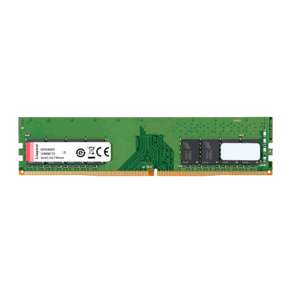 fastrax_71352_69304fbc3a7d3.jpg MEMORIA RAM DDR4 8G 2400 KINGSTON KCP424NS8/8 - Imagen 1
