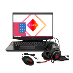 NOTEBOOK HP OMEN GAMER 15-DH1070WM CORE i7 2.6/8G/256SSD+1TB/ 1660TI-6G/ W10H/ 1 5.6FHD IP