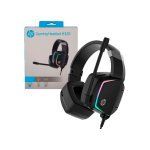 AURICULAR CON MICROFONO GAMER HP H320 HEADPH 3.5MM 1 JACK NEGRO - Imagen 5