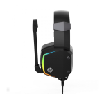 AURICULAR CON MICROFONO GAMER HP H320 HEADPH 3.5MM 1 JACK NEGRO - Imagen 8