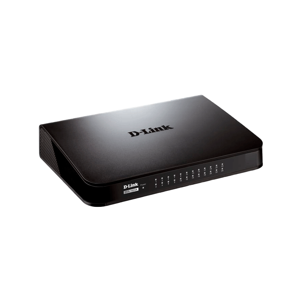 fastrax_72120_69305161a4af7.jpg SWITCH D-LINK DES-1024A/A 24P 10/100 MBPS NO ADMINISTRABLE - Imagen 1