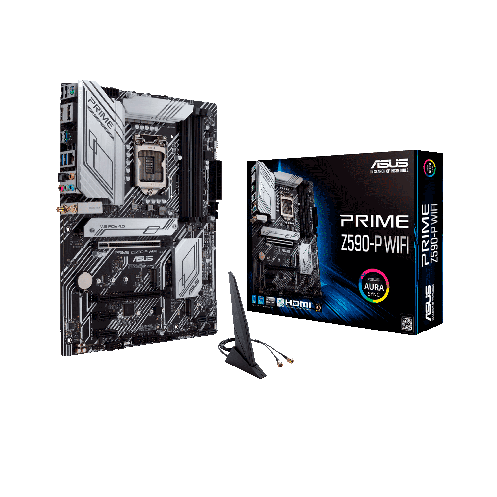 fastrax_72854_6930528942ccf.jpg PLACA MADRE ASUS 1200 PRIME Z590-P WIFI S/R/HDMI/DP/3M2/DDR4/USB3.2/ATX/AURA - Imagen 1