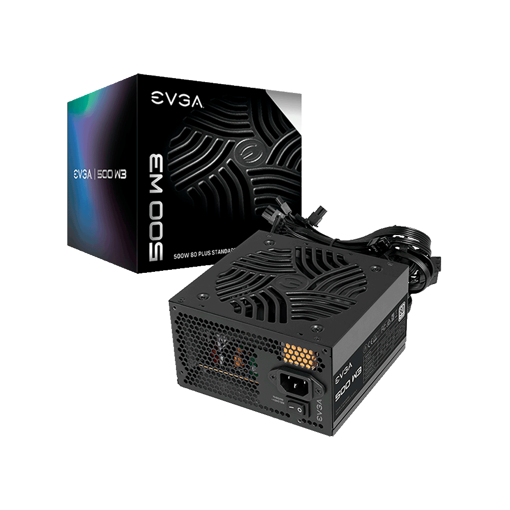 fastrax_73493_69305358d8cca.jpg FUENTE EVGA 500W W3 80PLUS WHITE 100-W3-0500-K1 - Imagen 1