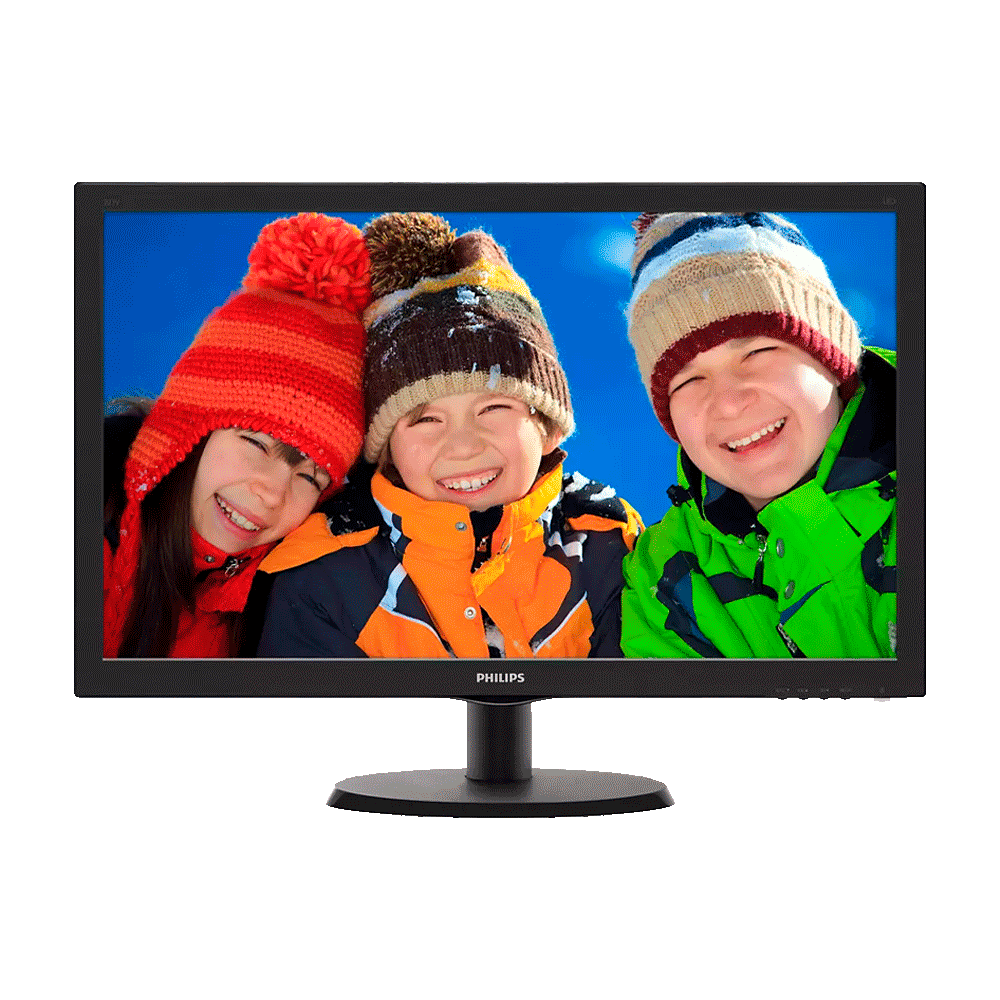 fastrax_74216_6930544f19fac.jpg MONITOR 22" PHILIPS 223V5LHSB2/55 FHD HDMI/VGA/5MS/60HZ/NEGRO/BIVOLT - Imagen 1