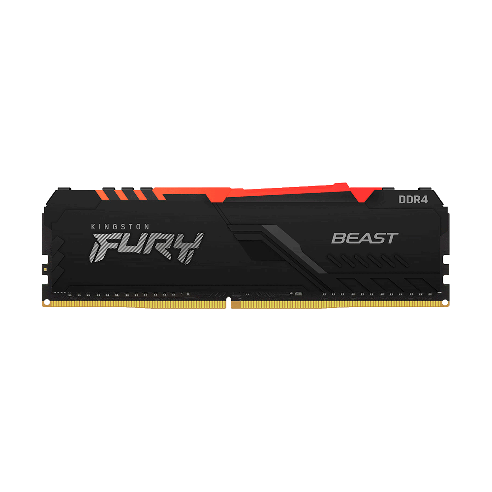 fastrax_74315_6930547c969c2.jpg MEMORIA RAM DDR4 16GB 3200 KINGSTON FURY RENEGADE BK KF432C16RB1A/16 RGB XMP - Imagen 1