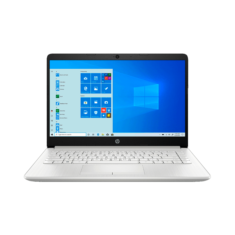fastrax_74889_6930551aa7af6.jpg NOTEBOOK HP 14-CF2096LA CELERON 1.1/4G/128SSD/W10H/14" HD PLATA - Imagen 1