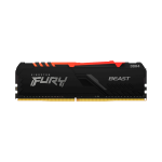 MEMORIA RAM DDR4 8GB 3200 KINGSTON FURY BEAST BK KF432C16BBA/8 XMP RGB