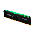 MEMORIA RAM DDR4 8GB 3200 KINGSTON FURY BEAST BK KF432C16BBA/8 XMP RGB - Imagen 2