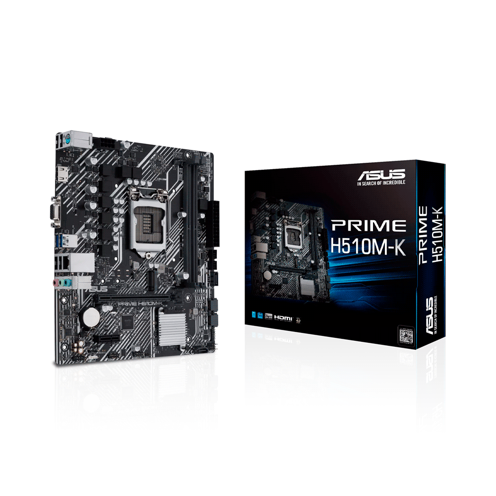 fastrax_76265_6930574b50b2e.jpg PLACA MADRE ASUS 1200 PRIME H510M-K V/S/R/HDMI/M2/DDR4/MATX - Imagen 1