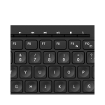 TECLADO KLIP KKM-252S COMPASS MULTIMEDIA ESP/NEGRO - Imagen 3