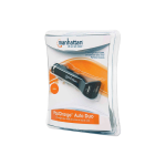 CARGADOR DUAL USB P/AUTO 101721 1A/2.1A/12V/24V BLISTER NEGRO - Imagen 5
