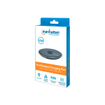 CARGADOR BASE INALAMBRICO QI 102186 10W/USB-C/NEGRO - Imagen 4