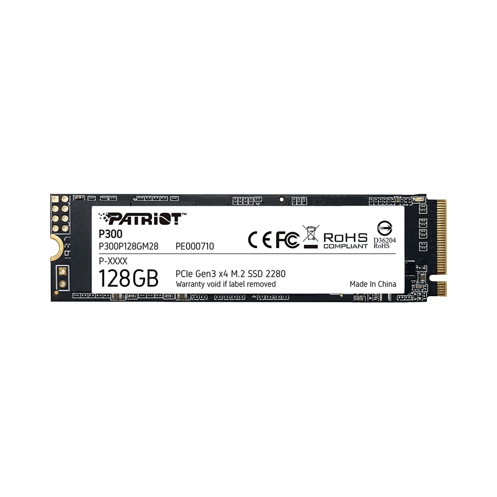 fastrax_76494_693057cd62baf.jpg SSD M.2 PCIE NVME 128GB PATRIOT P300P128GM28 2100/ - Imagen 1