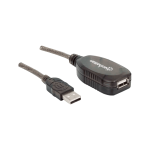 CABLE USB EXTENSOR M/H 10MTS 150248 480MBPS/BLISTER NEGRO - Imagen 3