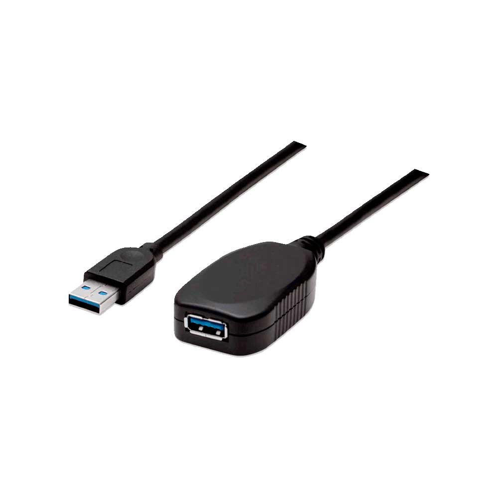 fastrax_76531_693057e44ee97.jpg CABLE USB EXTENSOR M/H 5MTS 3.0 150712 5GBPS/BLISTER NEGRO - Imagen 1