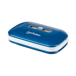 HUB USB 2.0 DE 7 PUERTOS 161039 480MBPS/AZUL/BLISTER - Imagen 4