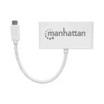 HUB USB-C 3.1 163552 3 PUERTOS 5 GBPS BLANCO BLISTER