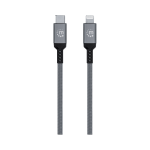 CABO USB-C/LIGHTNING M/M 1.8 MT 394307 P/ IPHONE CINZA - Imagen 4