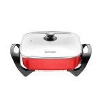 OLLA ELECTRICA CUADRADA 4L MULTILASER CE113 1200W 220V CERAMICO ROJO - Imagen 2