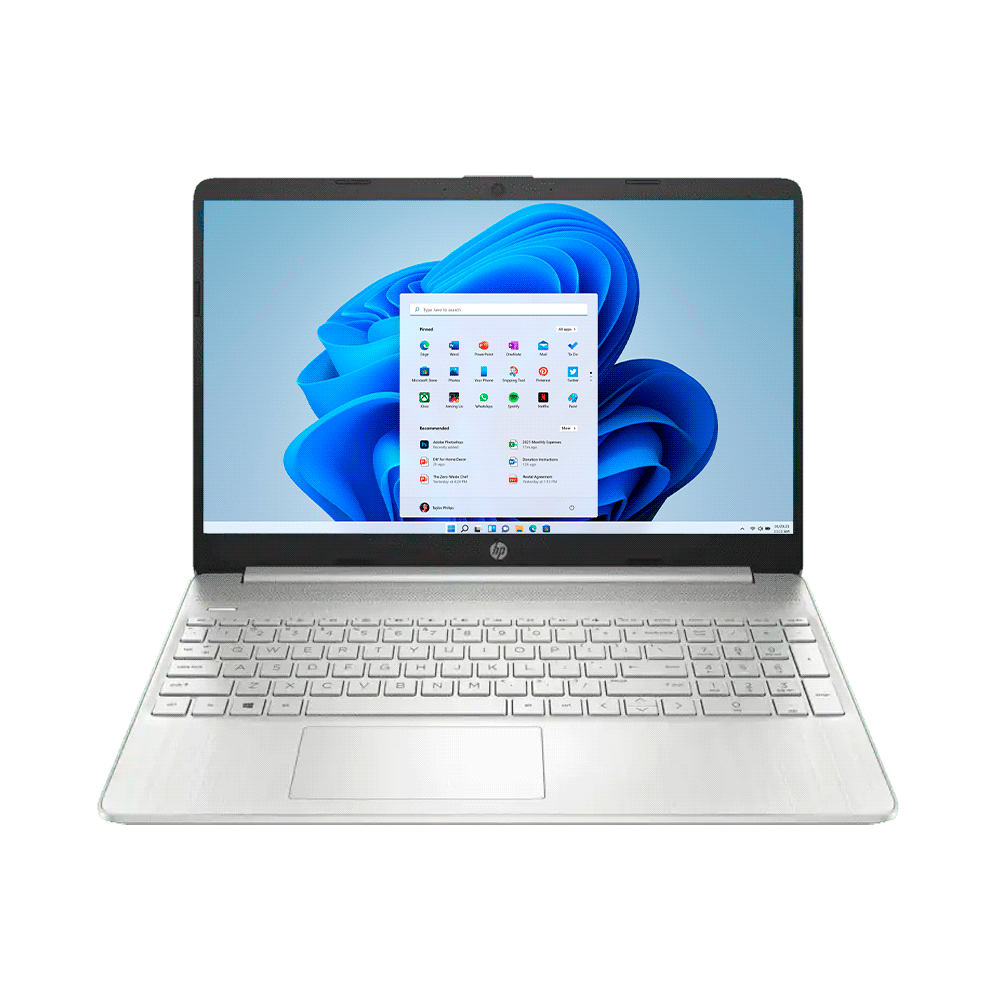 fastrax_77606_693059bcd6532.jpg NOTEBOOK HP 15-EF1009LA AMD R3 2.7/4G/256SSD/W11/15.6"HD/PLATA - Imagen 1