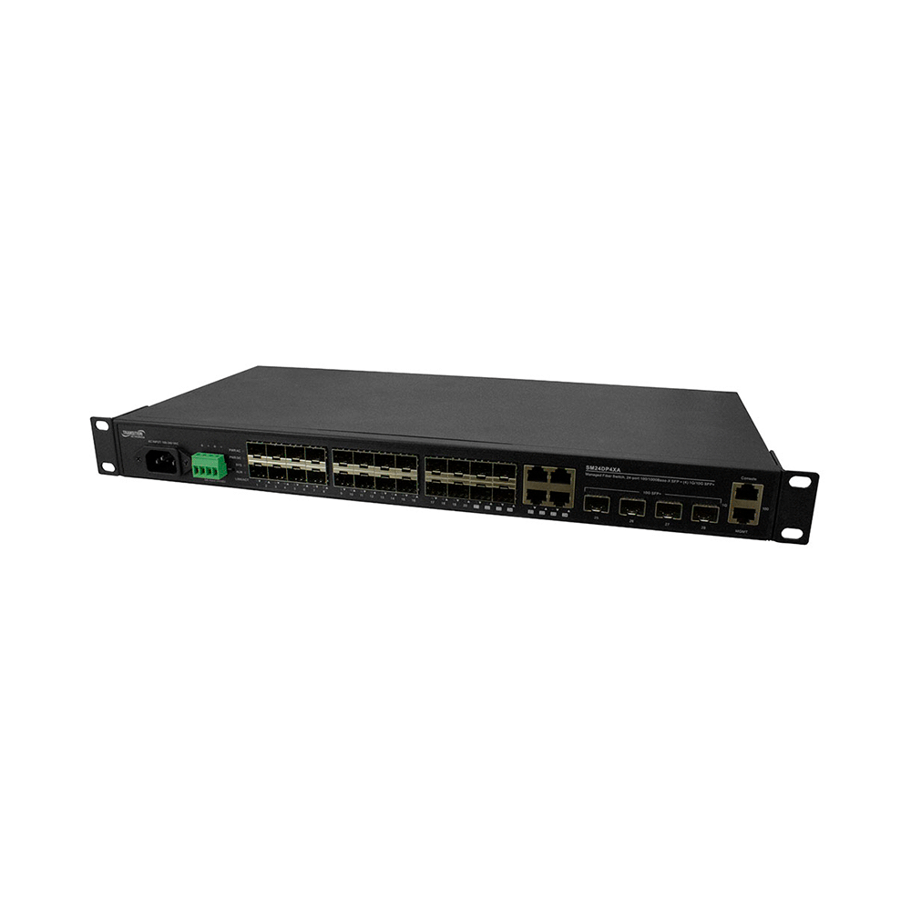 fastrax_78603_69305b276fafe.jpg NETWORKING SWITCH FO TRANS. SM24DP4XA 20P+4 SFP/RJ 4SFP+ - Imagen 1
