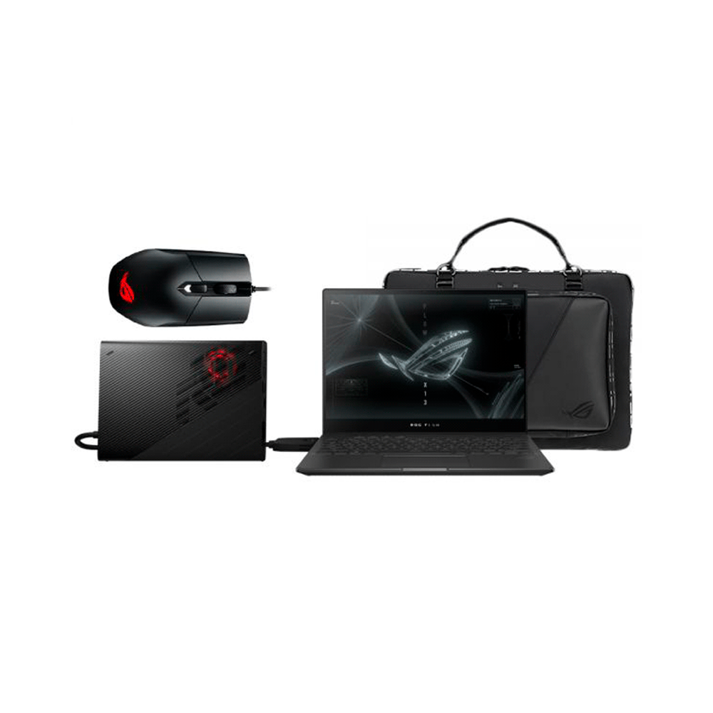 fastrax_81214_69305d39f33c8.jpg NOTEBOOK ASUS ROG FLOW X13 GV301QH-K6325T AMD R9 3.0/16G/1650+3080/1TBSSD/W10H/13.4" WUXGA - Imagen 1