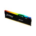 MEMORIA RAM DDR5 16GB 4800 KINGSTON FURY BEAST BK KF548C38BBA-16 RGB XMP - Imagen 2