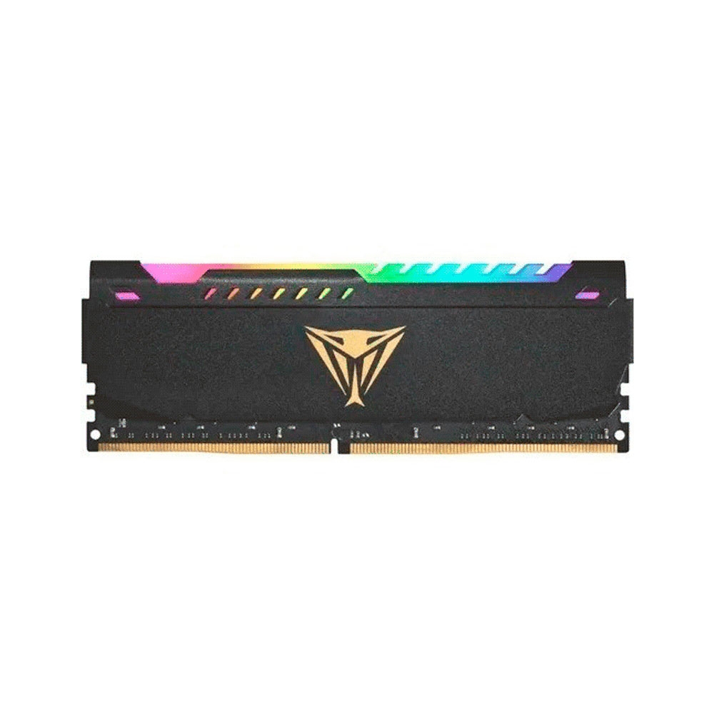 fastrax_90551_693065f46f1a3.jpg MEMORIA RAM DDR4 8GB 3200 PATRIOT VIPER STEEL PVSR48G320C8 NEGRO RGB - Imagen 1