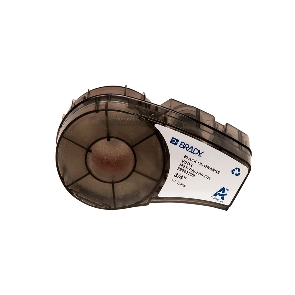 fastrax_91695_6930670624083.jpg CONSUMIBLE BRADY CART.BMP21-(142804) VIN.IND.OUT-NARANJA-19,05 MM X 6,40 METROS - Imagen 1