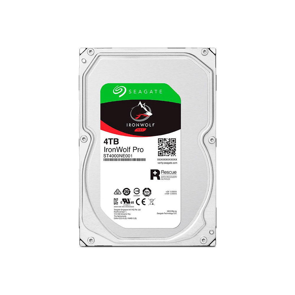 fastrax_91763_693067240ab46.jpg DISCO DURO SATA3 4TB SEAGATE 7200 256MB IRONWOLF PRO NAS ST4000NE001 - Imagen 1