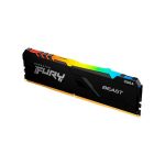 MEMORIA RAM DDR4 16GB 3733 KINGSTON FURY BEAST BK KF437C19BB1A/16 RGB XMP - Imagen 3