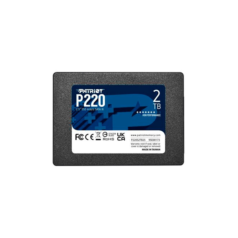 fastrax_92654_6930688977396.jpg SSD SATA3 2TB PATRIOT P220 P220S2TB25 550/500 - Imagen 1