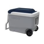 CONSERVADORA IGLOO 38 LITROS MAXCOLD C/RUEDA 34814 GRIS - Imagen 2