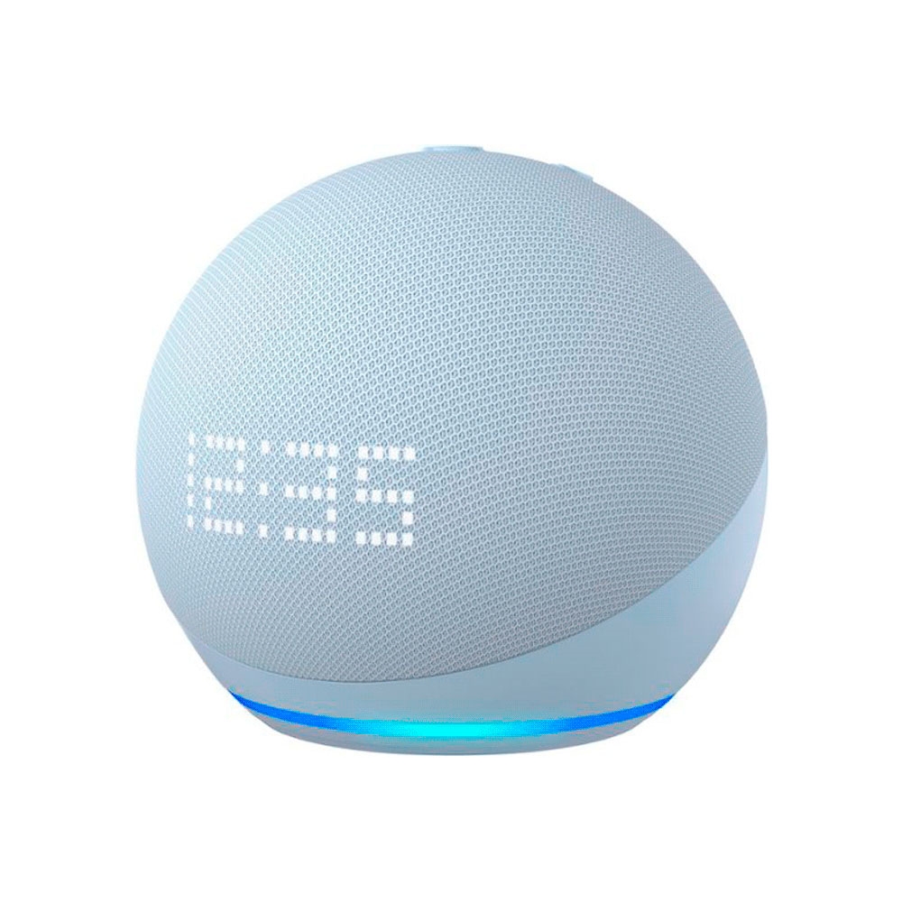 fastrax_93712_69306a27e155e.jpg AMAZON ECHO DOT ALEXA 5TA GEN C/RELOJ BT/WIFI CELESTE 557885 - Imagen 1