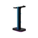 SOPORTE P/AURICULAR GAMER XTECH XTH-690 YUREI RGB/2USB/NEGRO - Imagen 2