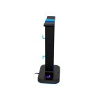 SOPORTE P/AURICULAR GAMER XTECH XTH-690 YUREI RGB/2USB/NEGRO - Imagen 3