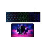 TECLADO + MOUSE + MOUSEPAD XTECH XTK-532S HASHA 3EN1 RGB/USB/ESP
