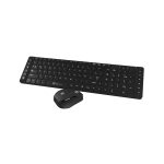 TECLADO CON MOUSE WIR KLIP KCK-270S REVOLUTION ESPAÑOL/NEGRO