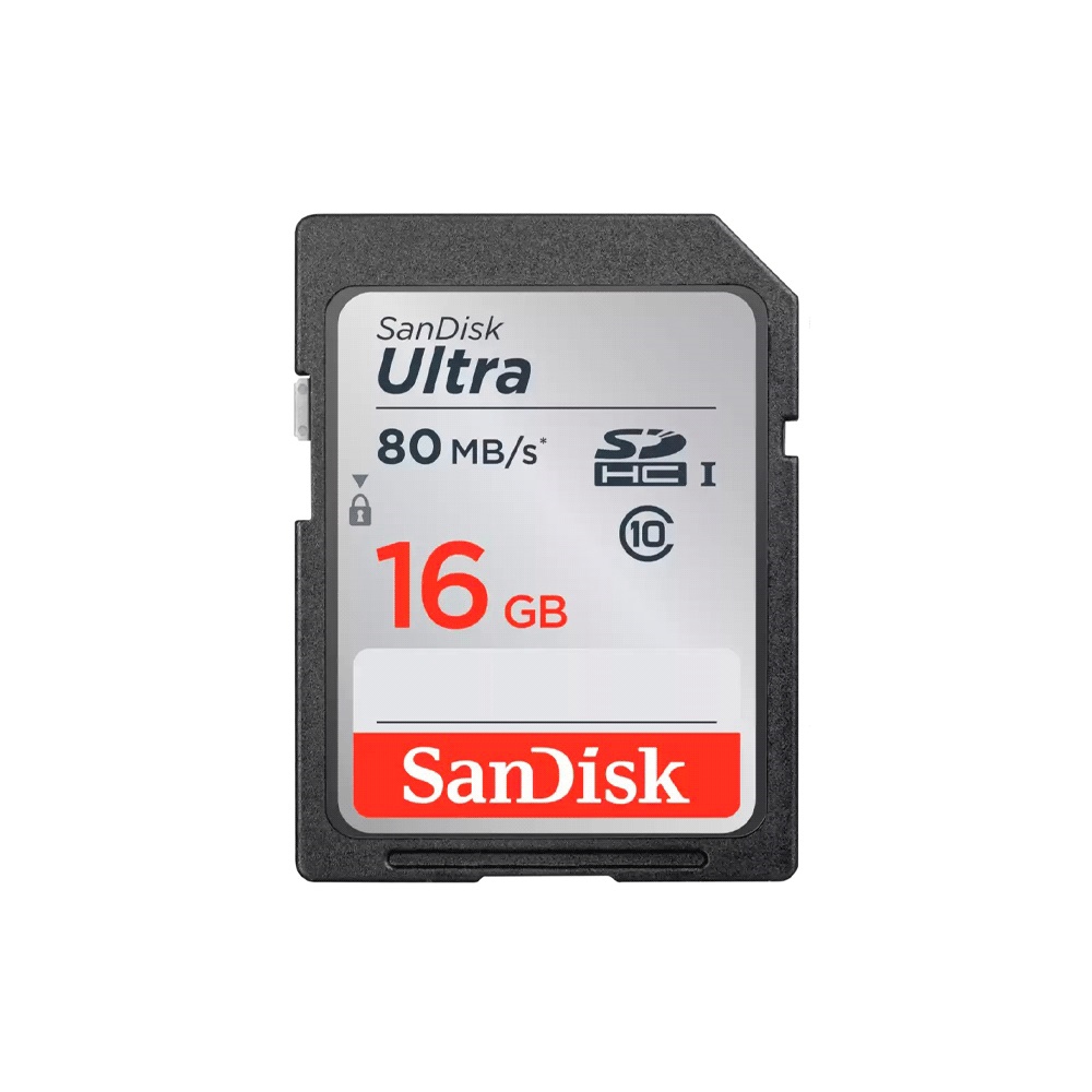 fastrax_95440_69306c95898ef.jpg MEMORIA SD SANDISK 16GB SDSDUNC-016G-GN6IN ULTRA CLASS 10 - Imagen 1