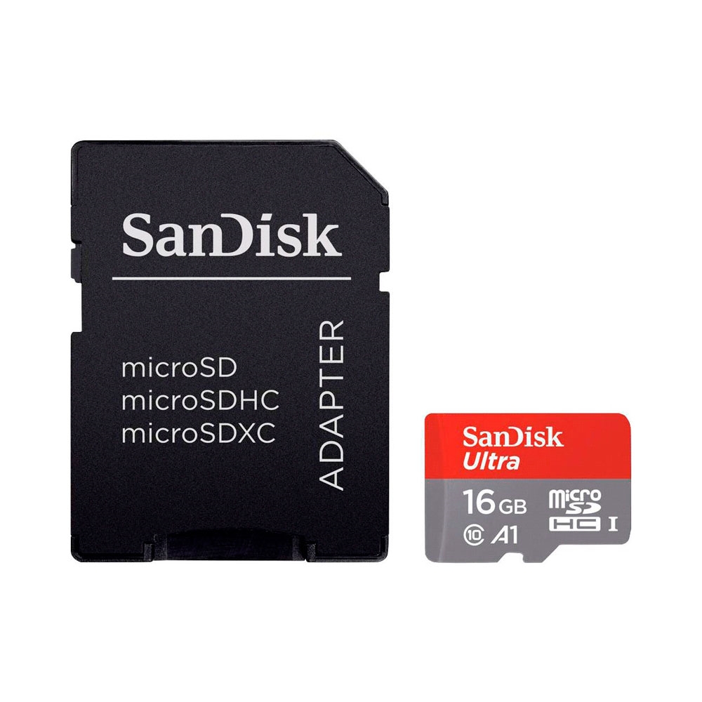 fastrax_95464_69306ca12e5da.jpg MEMORIA MICRO SD SANDISK 16GB ULTRA MICROSDHC CLASS 10 - Imagen 1
