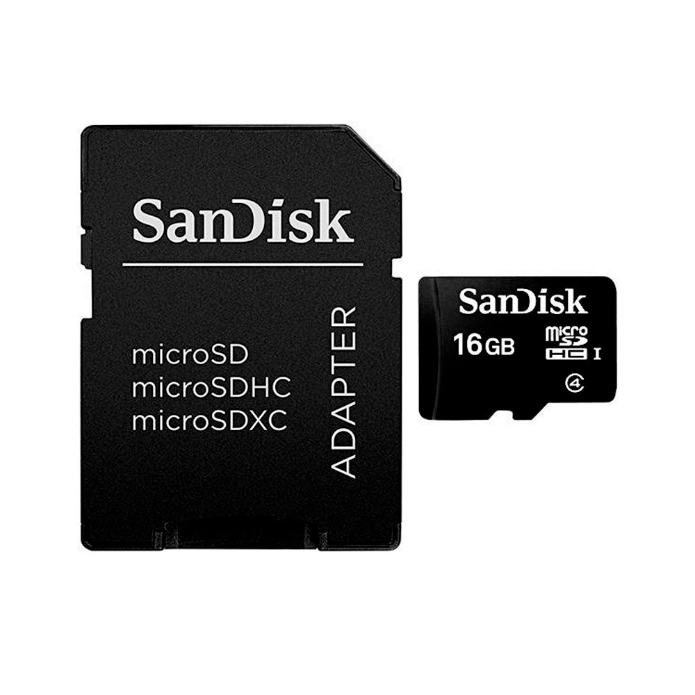 fastrax_95471_69306ca9dcdc3.jpg MEMORIA MICRO SD SANDISK 16GB SDSDQM-016G-B35A MICROSDHC CLASS 4 - Imagen 1