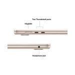 APPLE MACBOOK AIR 15" STARLIGHT M2-8C/8/256/MACOS/15" FHD IPS/ MQKU3LLA - Imagen 4