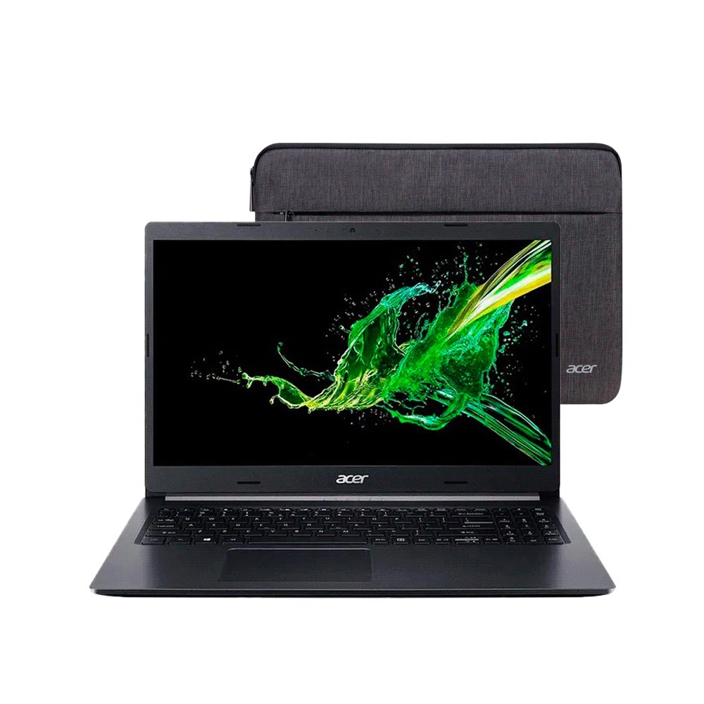fastrax_96546_69306e4f33a80.jpg NOTEBOOK ACER ASPIRE 5 A515-54-306L CORE I3 2.1/4/256/W11H/15.6 FHD IPS NEGRO + FUNDA - Imagen 1