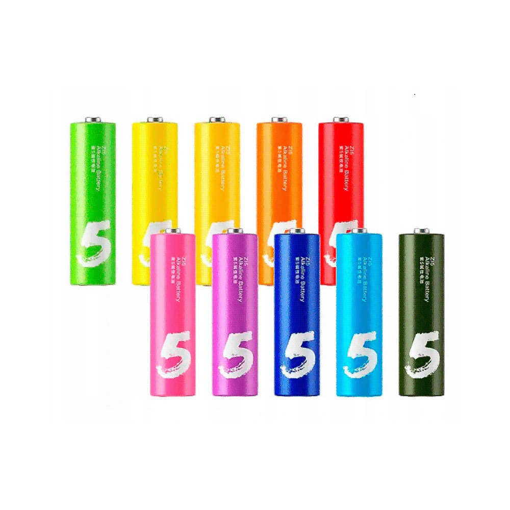 fastrax_96744_69306e5cb2224.jpg PILA XIAOMI ALCALINA AA RAINBOW LR6 CAJA 10UNI BHR5393GL - Imagen 1