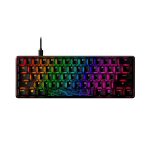 TECLADO GAMER USB HYPERX 4P5N4AA#ABA ALLOY ORIGINS 60 MECANICO RED INGLES RGB - Imagen 2