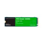 SSD M.2 NVME 500GB WESTERN DIGITAL SN350 WDS500G2G0C GREEN 2400/1500MB/S PCIE 3.0 - Imagen 2