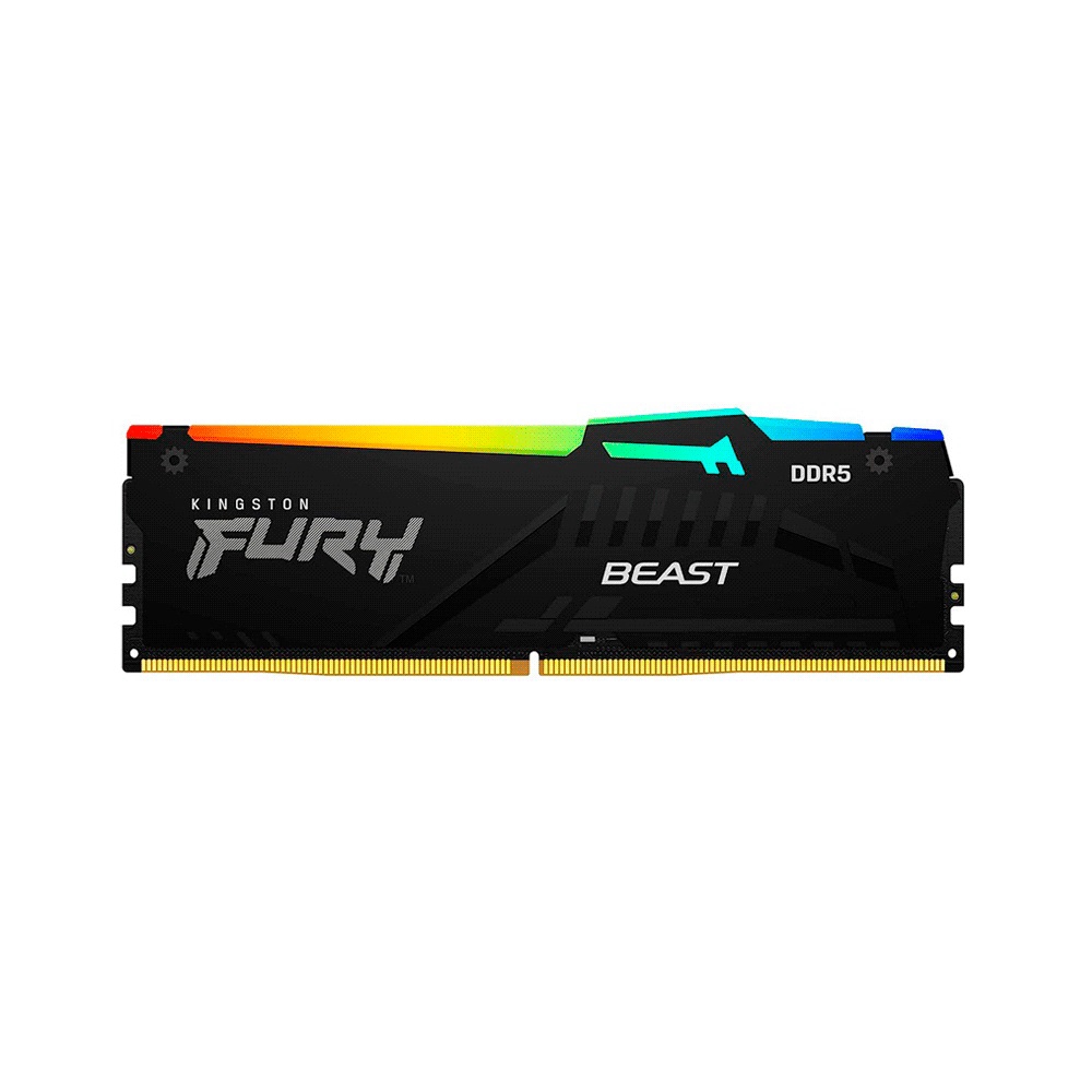 fastrax_98892_693070bd137d5.jpg MEMORIA RAM DDR5 32GB 6000 KINGSTON FURY BEAST BK KF560C40BBA-32 RGB XMP - Imagen 1
