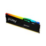 MEMORIA RAM DDR5 32GB 6000 KINGSTON FURY BEAST BK KF560C40BBA-32 RGB XMP - Imagen 2