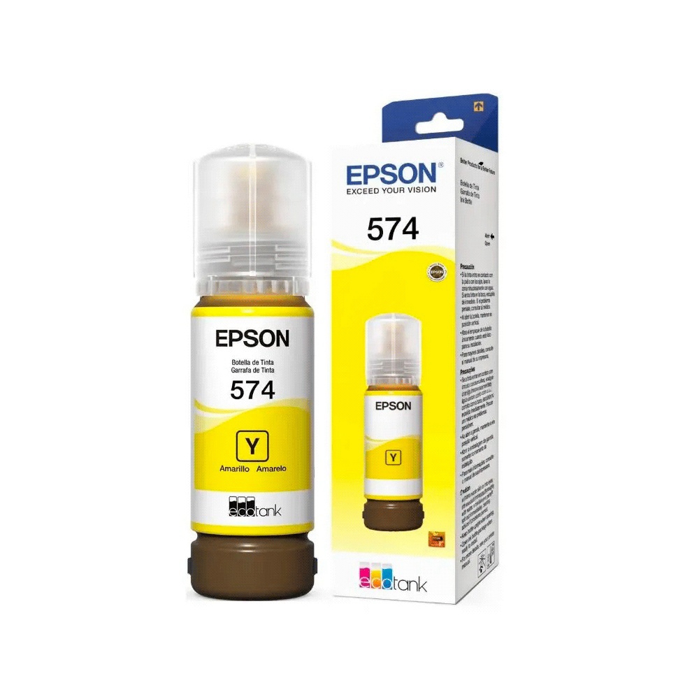 fastrax_99233_69307129901bc.jpg TINTA EPSON T574 420 AMARILLO L8050 T574420-AL 70ML - Imagen 1